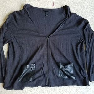 Lane Bryant zip-up sweater size 26 / 28